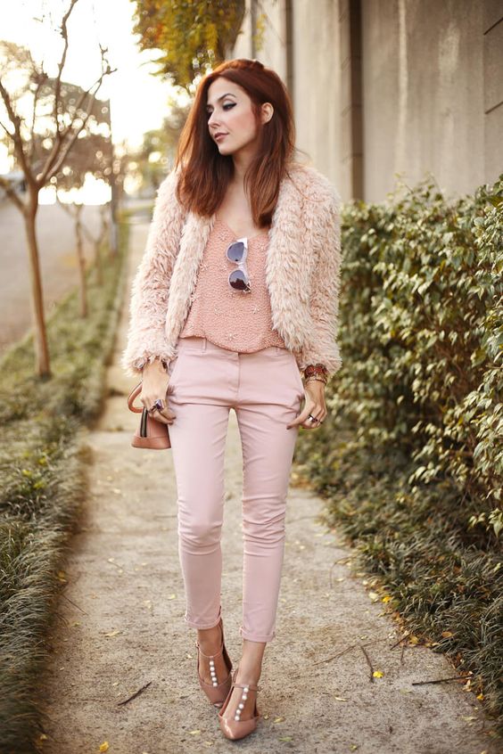 look inverno rosa blush]