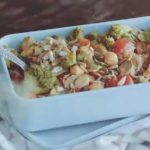 Gastronomia Vegana | Salada de Grão de Bico e Abacate